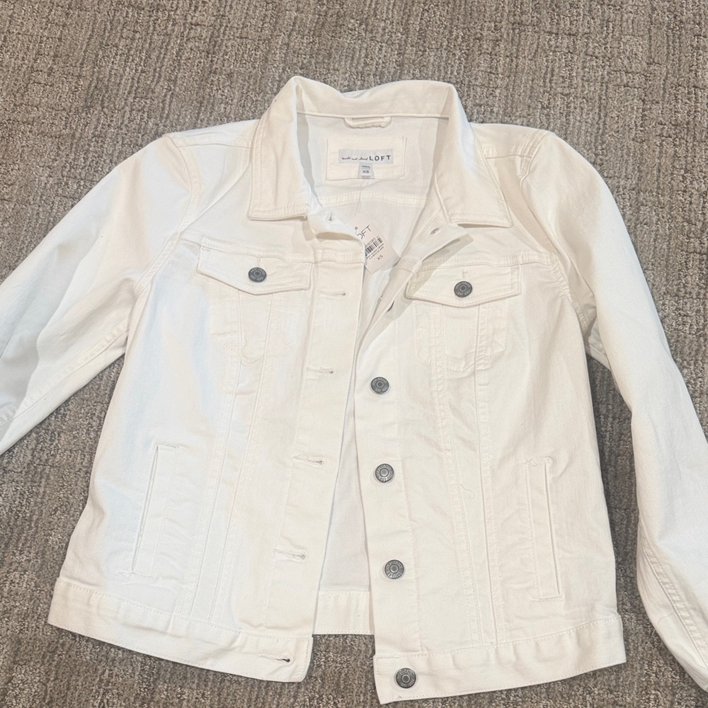 LOFT Classic White Jacket